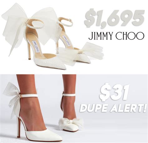 jimmy choo replica shoes|dupe jimmy choo wedding shoes.